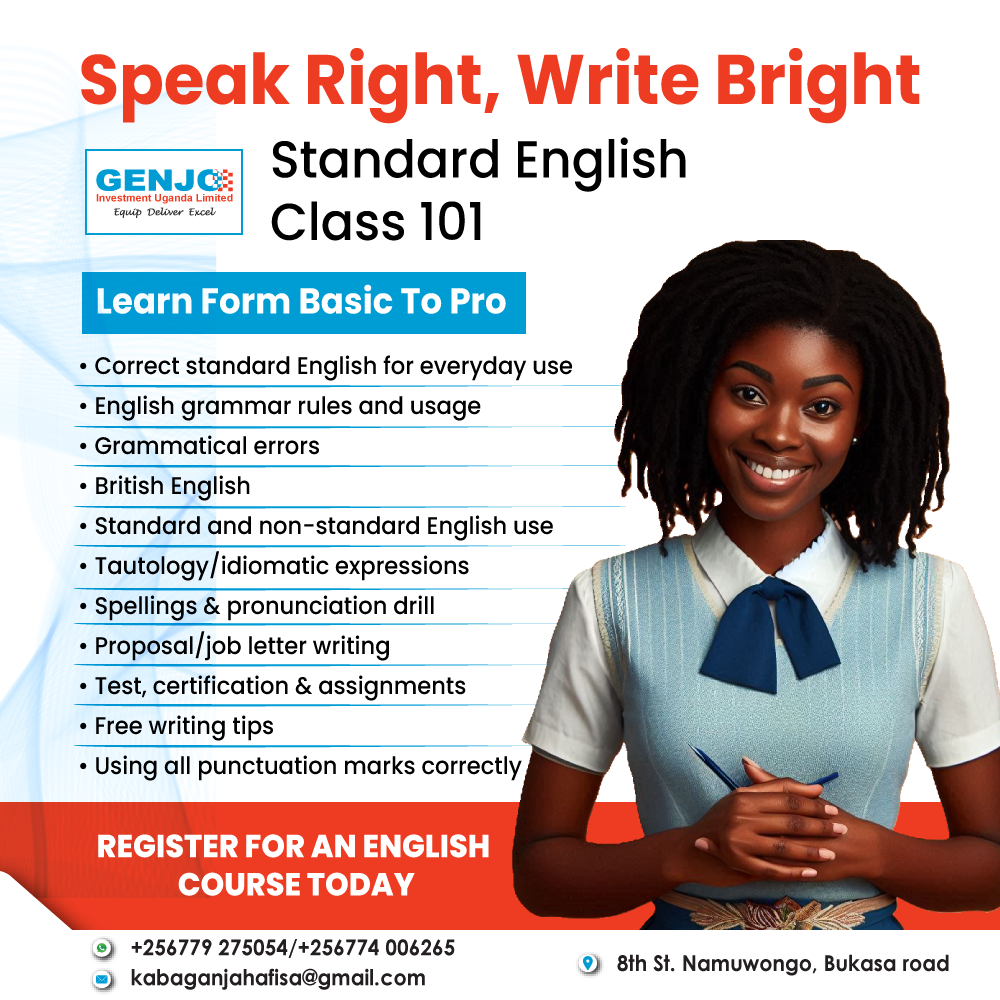 Standard English Class 101